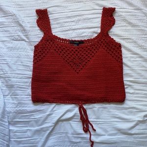Forever 21 crochet tank top